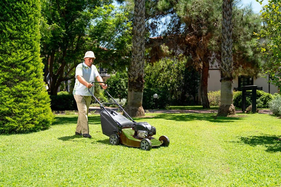 best battery push mowers