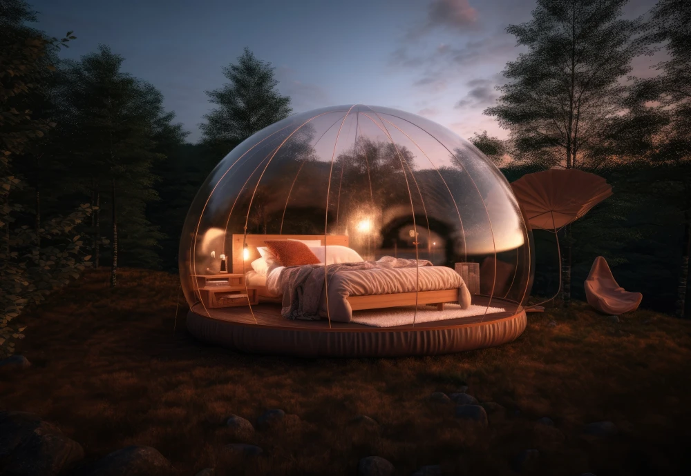 double bubble tent