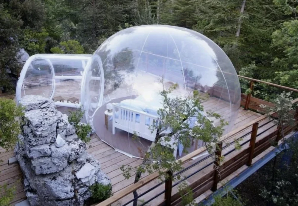 double bubble tent