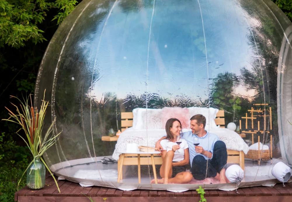 double bubble tent