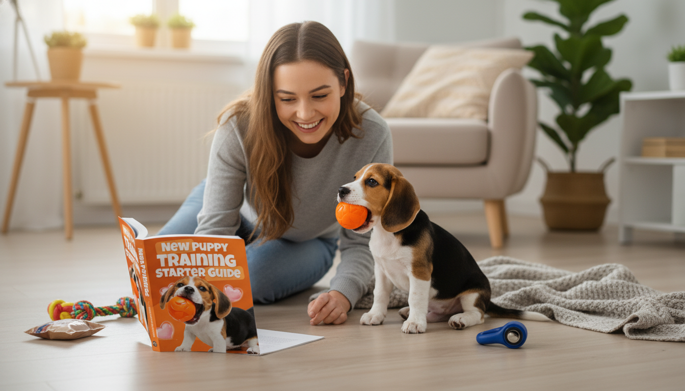 4-Week Puppy Training Plan: Potty, Cues & Socialization
