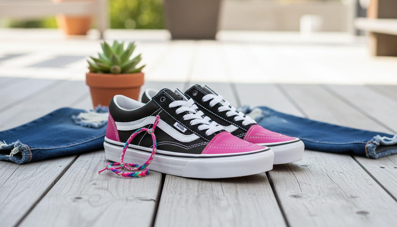 Fuchsia Vans Women’s Low-Tops: Style, Fit & Care