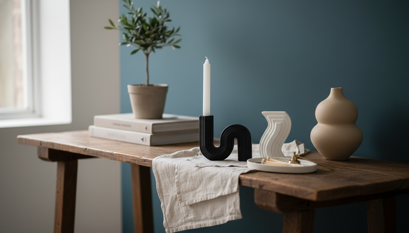 Modern Euro Ceramic Candle Holder Styling & Care Guide