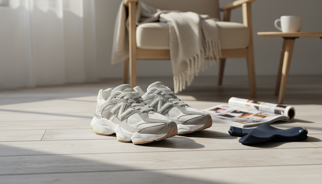 New Balance Women’s Grey Sneakers for All-Day Comfort