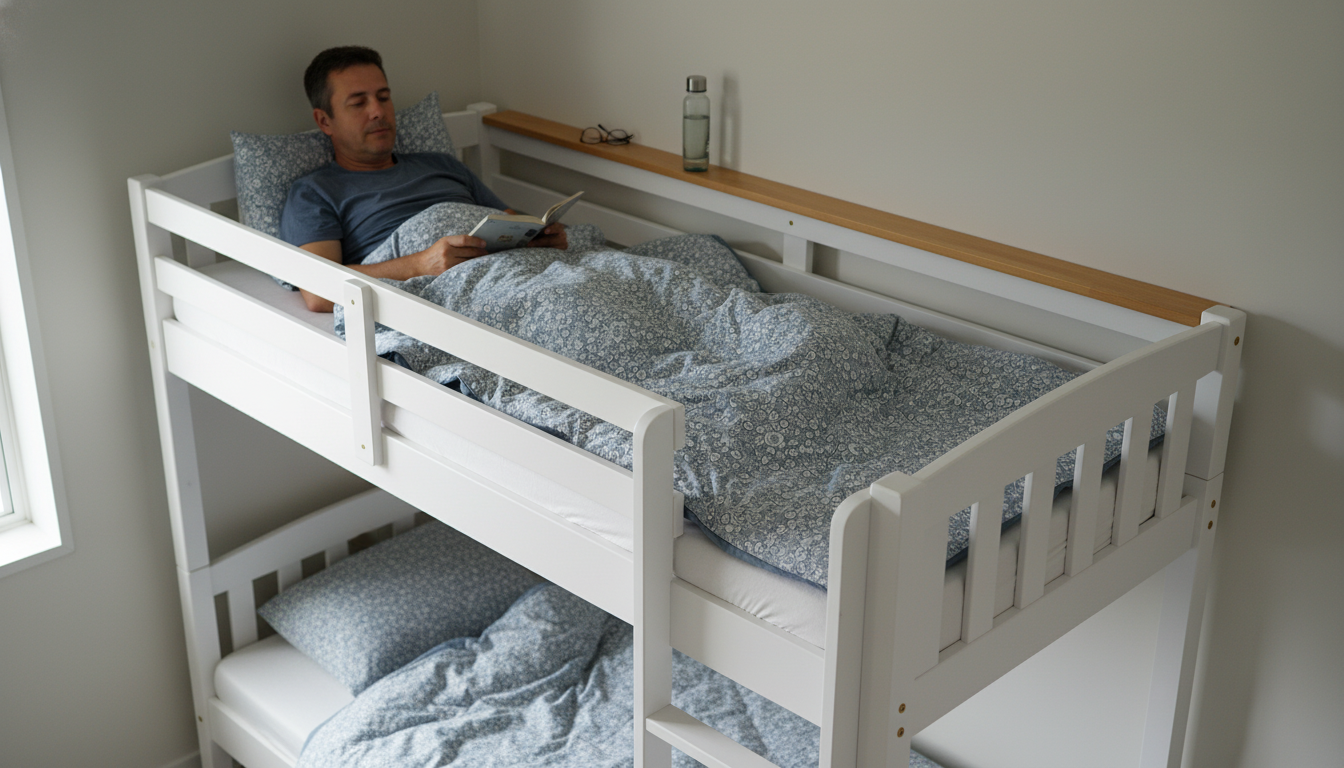Adults in Twin Bunk Beds: Fit, Safety, and Limits
