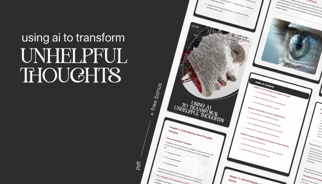 AI Reframing: Rewrite Unhelpful Thoughts in 6 Steps