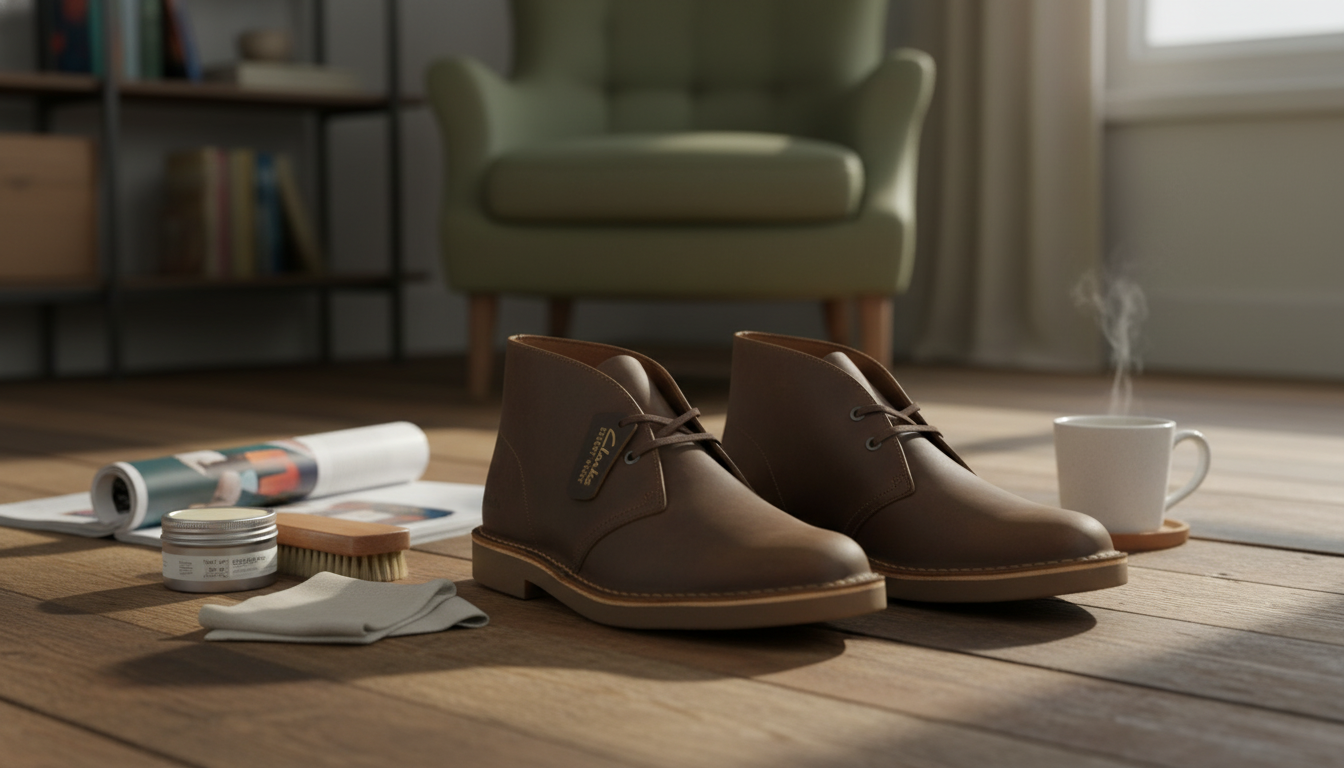 Clarks Men’s Leather Boots: Fit, Break-In, Care Tips