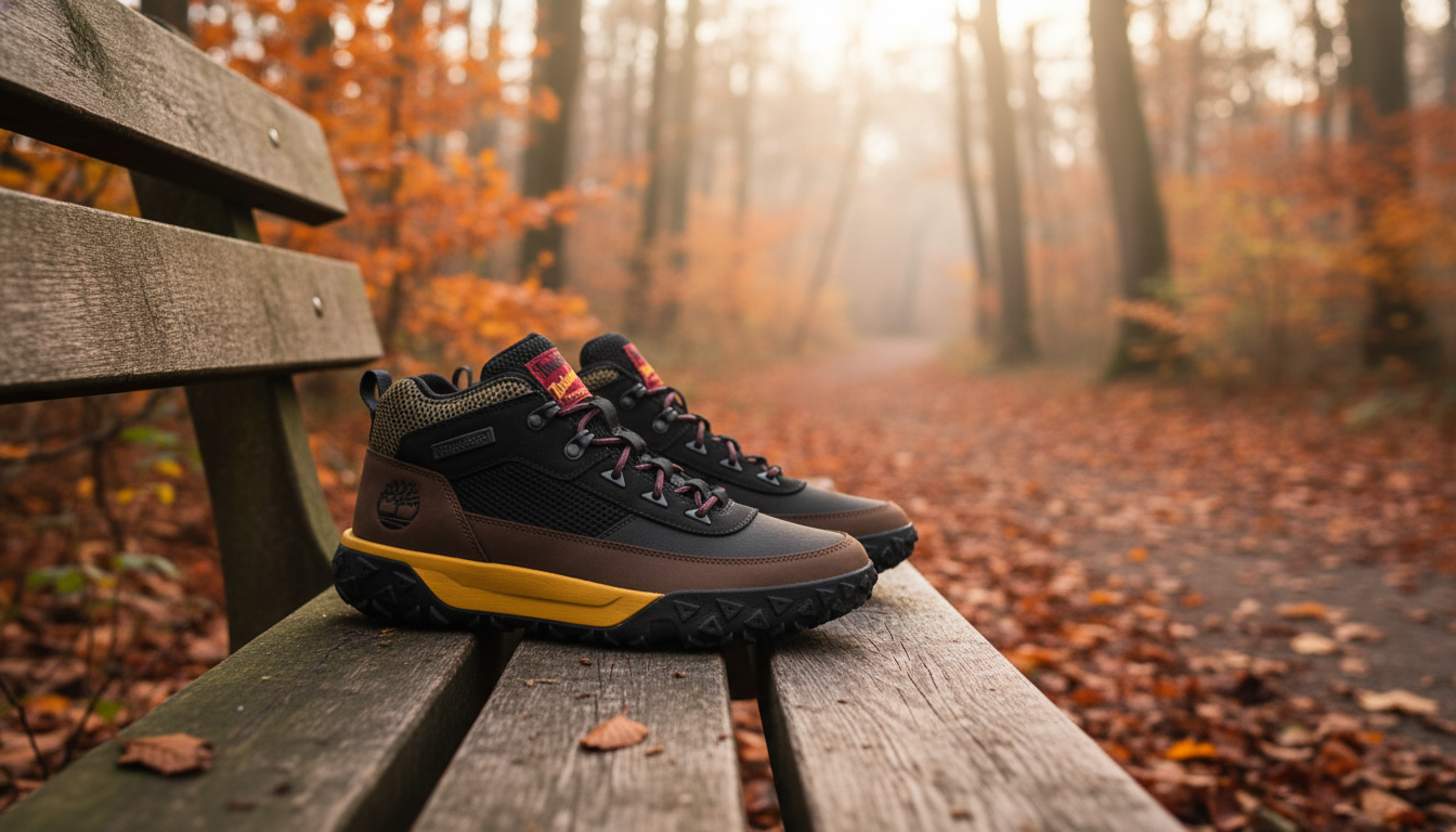 Timberland Men’s Brown Sneakers for Fall/Winter Grip