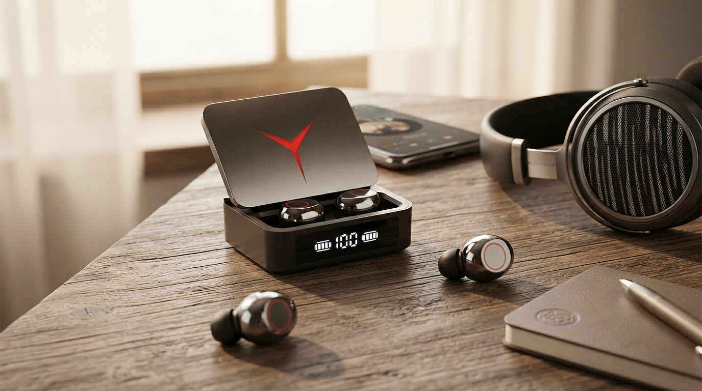 Bluetooth 5.3 Earbuds: LED Case Display, ANC & Fit Tips